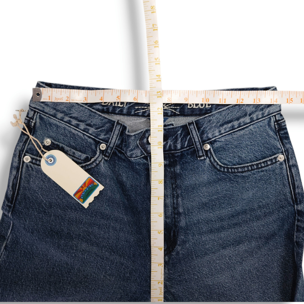 NWT Daily Blue Adriano Goldschmied Manya Straight Leg Jeans Sz. 29 Champlain - Picture 9 of 11